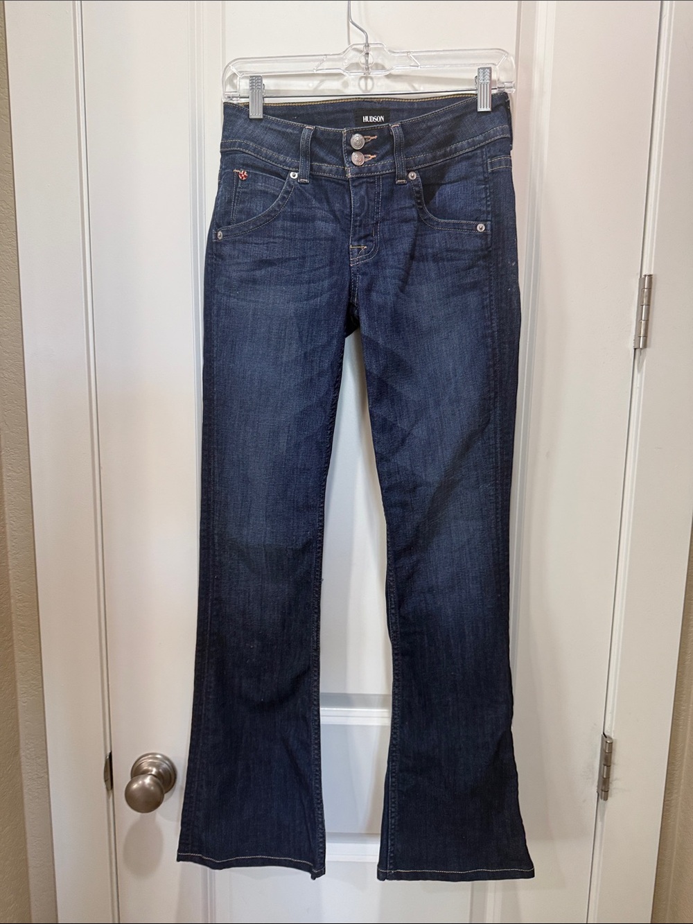 Hudson Jeans Women's Dark Blue Flare Jeans